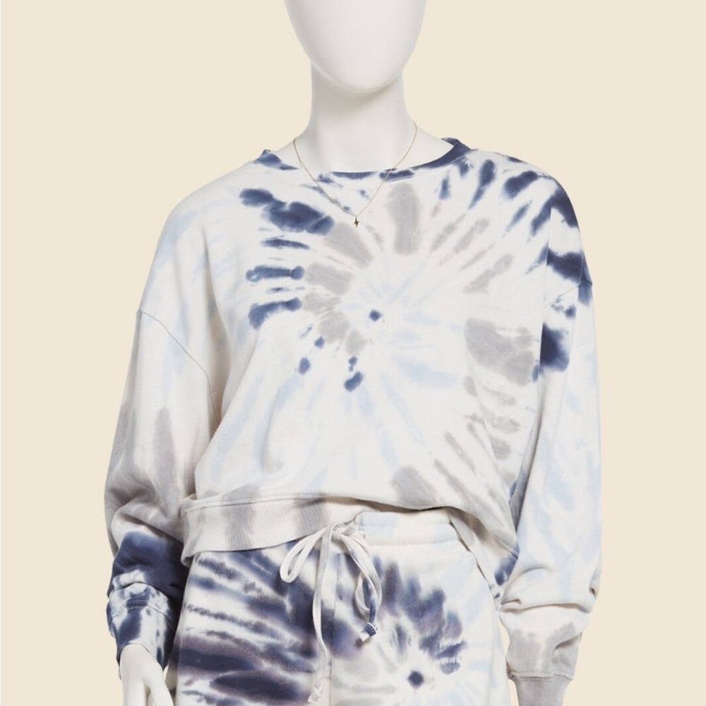 Z supply tie dye sweatshirt pullover medium
